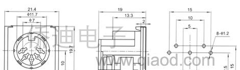 DS端子连接器。梅花针开关