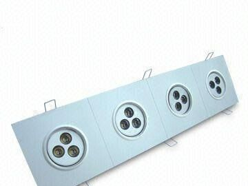 3W6W9W12W嵌入式筒灯 LED大功率筒灯双环