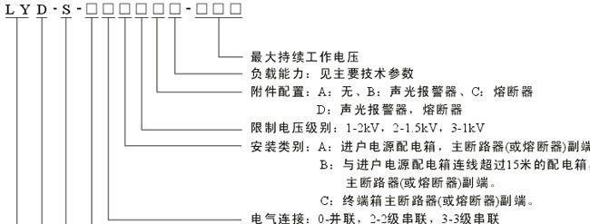 LYD -S系列电源防雷器