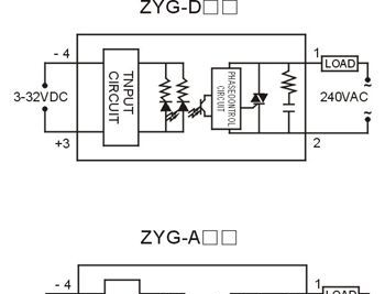 供应卓一 高品质 交流控交流固态继电器AC-AC