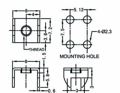 PCB焊接端子CPB-4