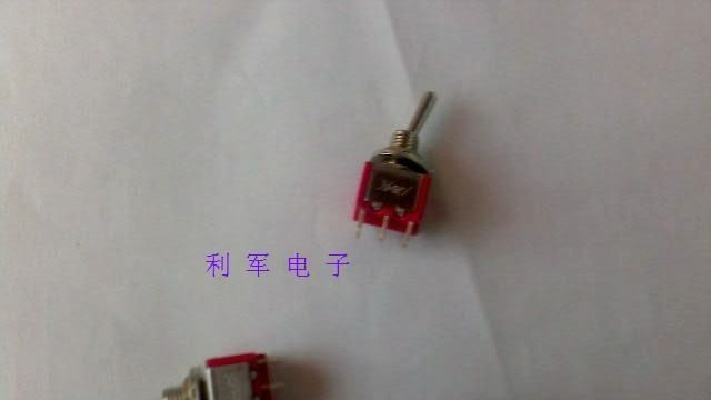 MTS-103扭子开关 三脚扭子开关  红色开关