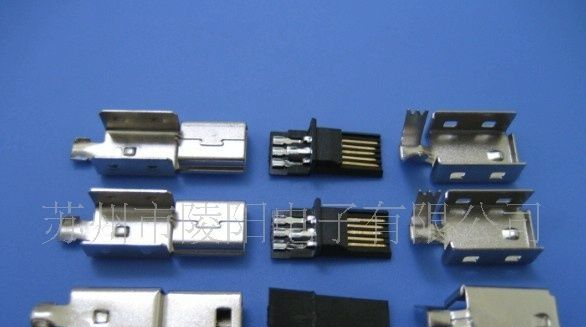 MINI USB 5P普通三件式连接器