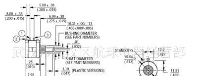 多圈线绕电位器3590S