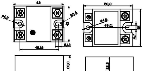 SSR-40A单相固态继电器、固态继电器【山崴】