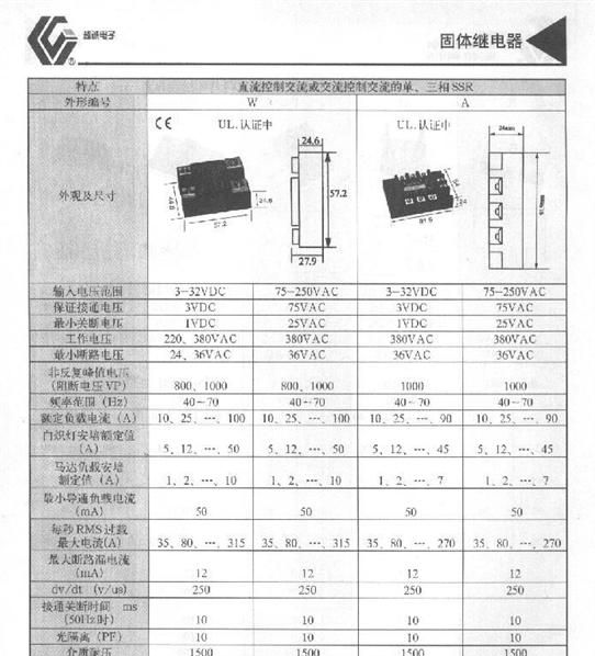 供应三相/单相固态继电器
