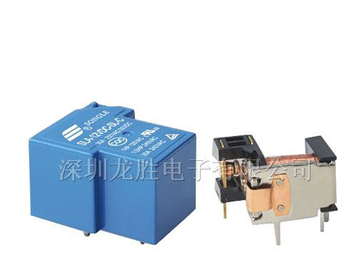 供应SLA-12VDC-SL-A常开30A松乐继电器深圳办事处(图)