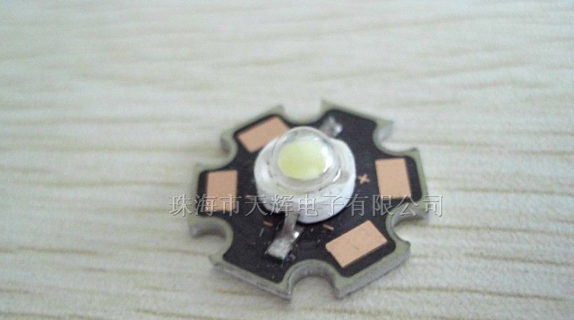 供应紫光LED60度聚光型筹码仿伪专用大功率LED