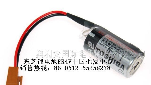 供应浙江西安一级代理商东芝锂电池ER4V 3.6V