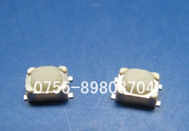 供应4×3×2.5高品质DVD开关车载轻触开关