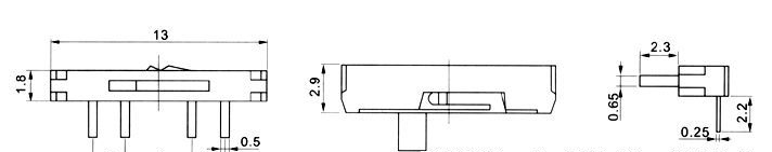 MSK-12D19拔动开关/轻触开关/按键开关