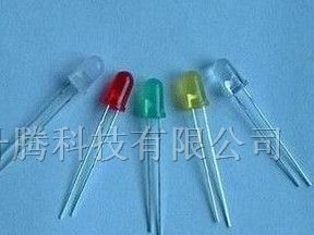 供应5mm 发光二极管 白发蓝/蓝发蓝