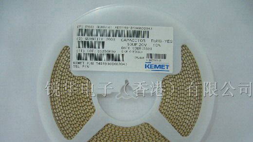 供应原装基美KEMET贴片钽电容器