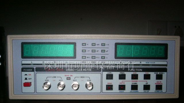 供应台湾荃华LCR-100电桥