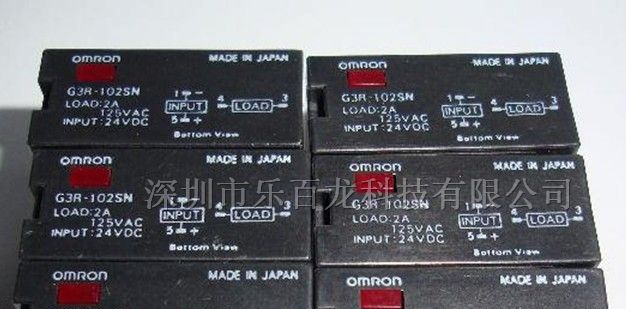 供应全新欧姆龙固态继电器G3R-102SN 24VDC 现货