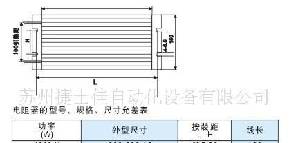 铝壳大功率散热电阻器