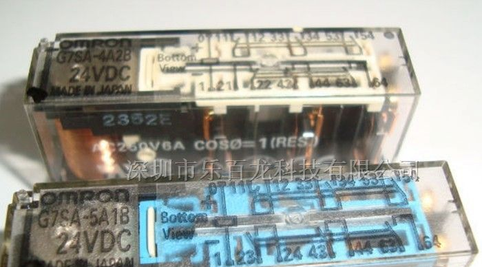 供应日本欧姆龙安全继电器G7SA-4A2B 镀金接点 现货