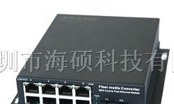 供应FC690A自适应八电口光纤收发器、光纤收发器