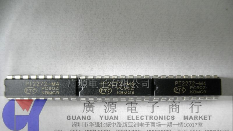 供应PTC直插三极管  PT2272-M4