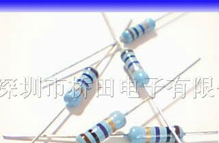 供应直插电阻1/2W 1W 1W 2W 3W 碳膜金属膜电阻系列