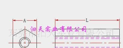 供应 六角隔离柱 尼龙隔离柱 六角内螺纹隔离(图)