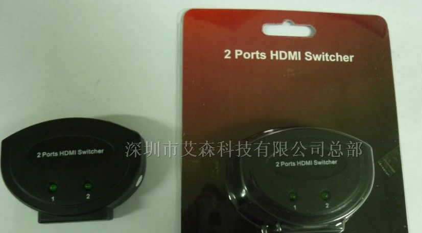 供应 2口HDMI切换器，HDMI切换器厂家