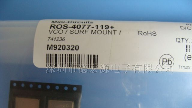 供应MINI压控振荡器ROS-4077-119+