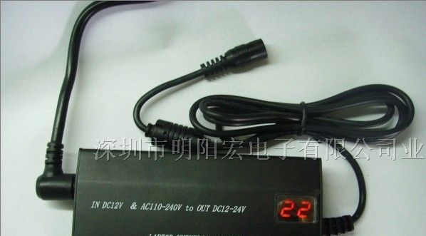 供应100W家用/车用带显示多功能笔记本电源
