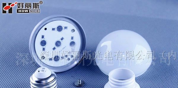 供应LED灯具|LED球泡灯配件|LED球泡灯套件外壳F60