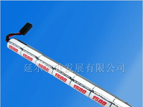 供应高功率镍氢动力电池 8.4V 1500mAh  长条电