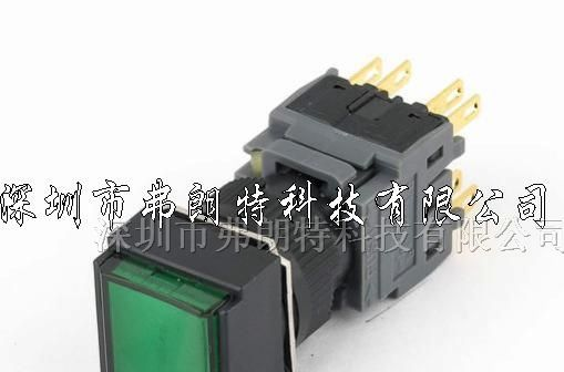 供应富士方形按钮开关AH164-SF红、黄、绿、白色