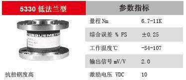 供应低法兰连接静态扭矩传感器