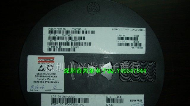供应三极管FDG6303N 原装柜台现货热卖