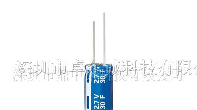 供应2.7V30F 超级法拉电容器