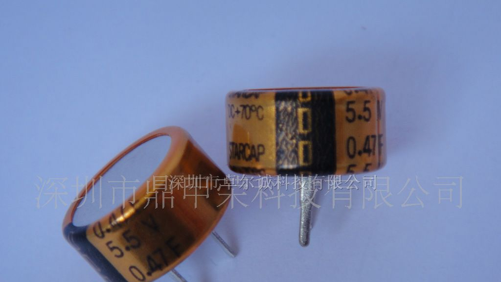 供应5.5V0.47F C型 korchip超级法拉电容器