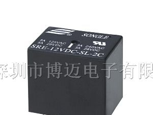 供应SRE-DC12V-SL-2C松乐继电器，4137转换型继电器