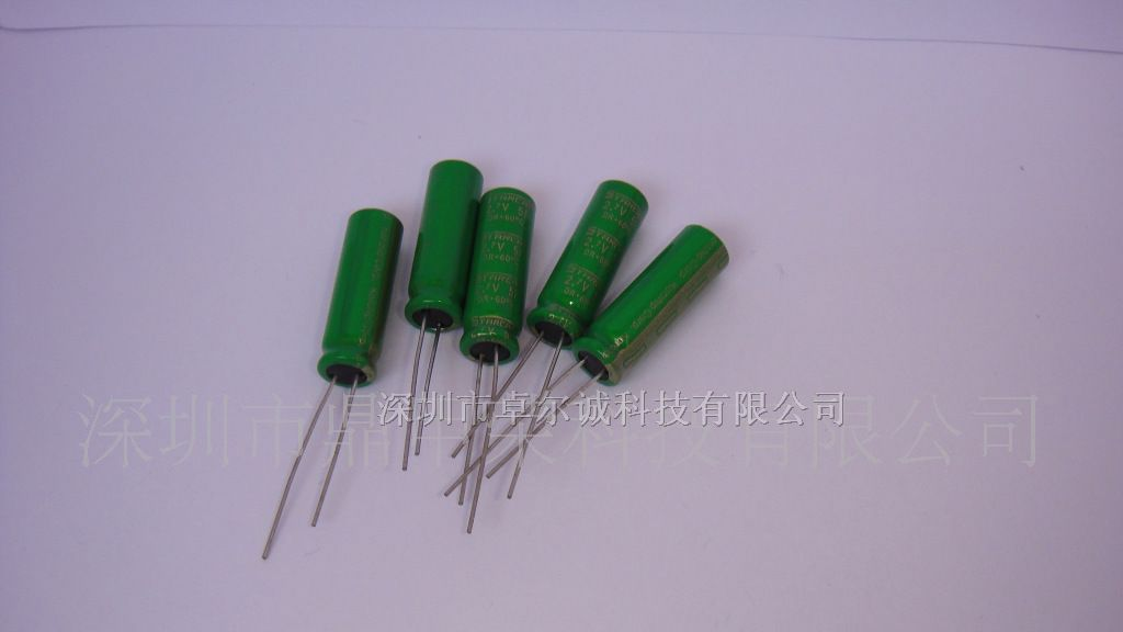 供应超级电容器2.7V3F 2.7V3.3F korchip法拉电容器