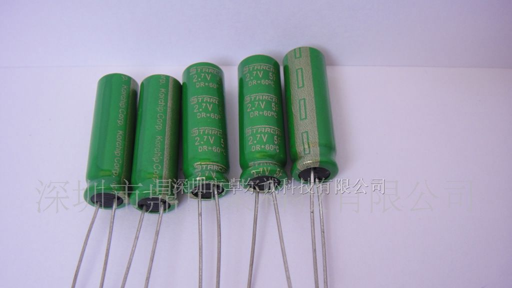 供应korchip超级法拉电容器2.7V5F DR2R7505