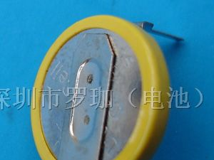 供应环保加脚一次性电池CR927立式带脚，质量可靠