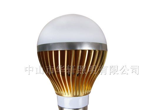 供应大功率LED球泡灯  华轩照明LED球泡灯价格 颜色