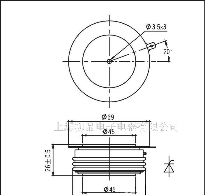 供应双向晶闸管可控硅Y45KKE