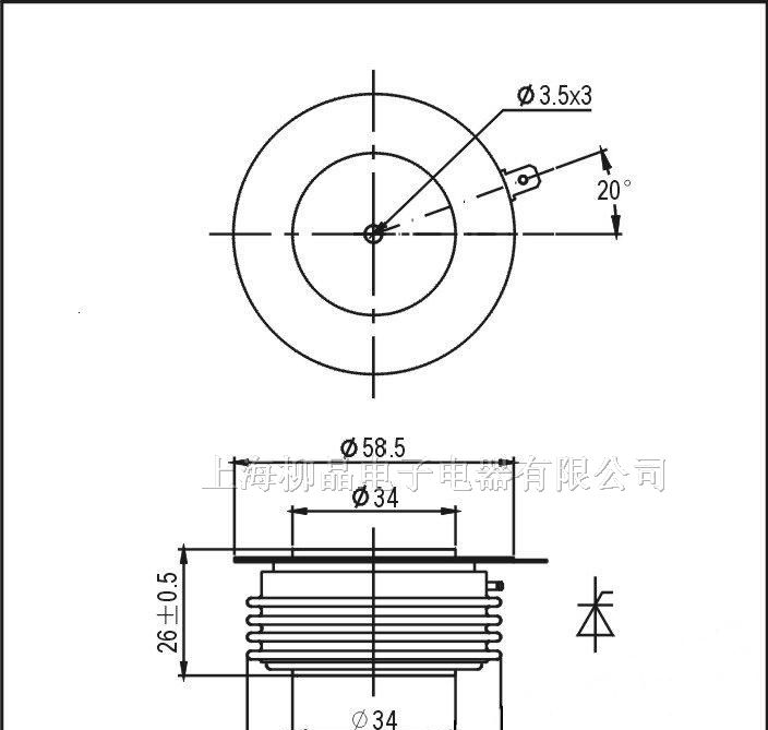 供应双向晶闸管可控硅Y35KKE