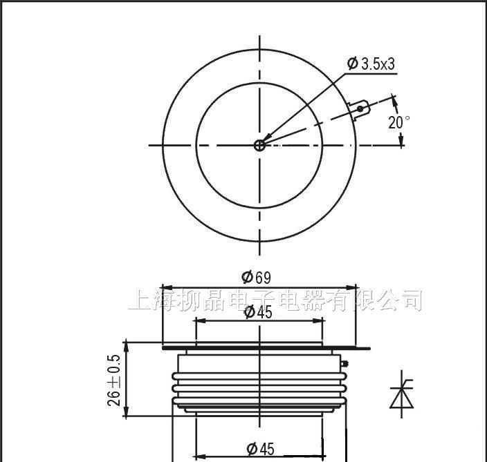 供应双向晶闸管可控硅Y45KAD