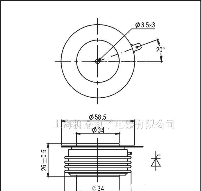 供应双向晶闸管可控硅Y35KSE