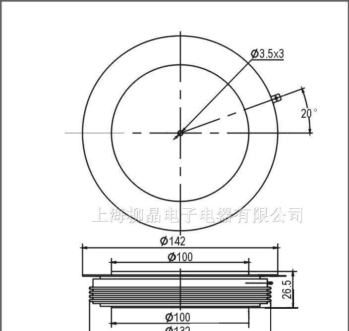 供应普通晶闸管可控硅Y100KPH