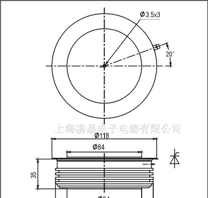 供应普通晶闸管可控硅Y89KPH