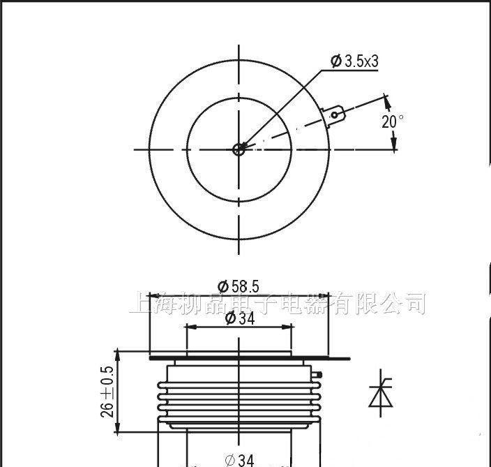 供应双向晶闸管可控硅Y38KPC