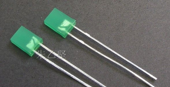 供应LED发光二极管 2X5X7mm 绿发绿
