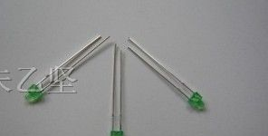供应LED发光二极管 1.8MM 绿发绿