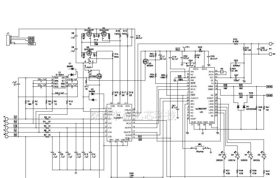 供应精工S-8254AAGFT/锂电池管理IC